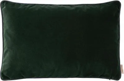 Produktbild von Blomus Kissenbezug Velvet, Kissenhülle für Kopf- oder Sofakissen, Baumwolle, Duck Green, 40 x 60 cm, 66575