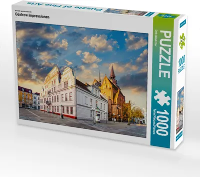 Produktbild von CALVENDO Puzzle Ein Motiv aus dem Kalender Güstrow Impressionen | 1000 Teile Lege-Größe 64x48cm Foto-Puzzle für glückliche Stunden