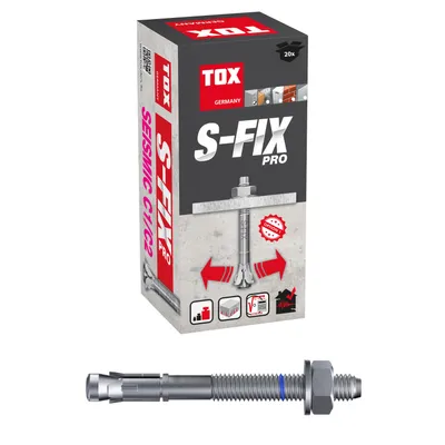 Produktbild von TOX Bolzenanker S-Fix Pro M12x180/84 (20 Stk.), 04010229