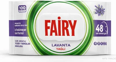 Obrázek produktu pro Fairy Oberflächenreinigungstücher Lavendel