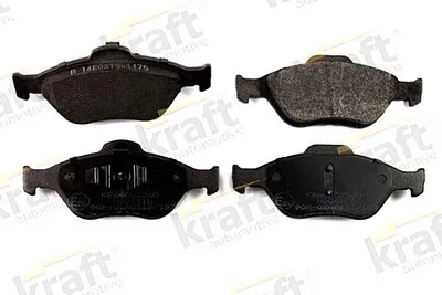 Produktbild von KRAFT Bremsbeläge Satz Vorne Bremsklötze für FORD Fiesta Mk5 Schrägheck (JH1, JD1, JH3, JD3) 6002340