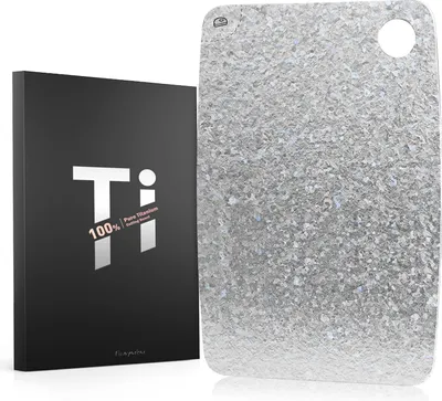 Produktbild von Schneidbrett 40x28 cm, 100% reines Titan, doppelseitig, für Küche