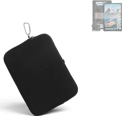 Produktbild von K-S-Trade Neopren Hülle kompatibel mit Oukitel RT6  Schutz Hülle Neoprenhülle Tablet-Hülle Tabletcase Tablet Schutz Gürtel Tasche Case Holster