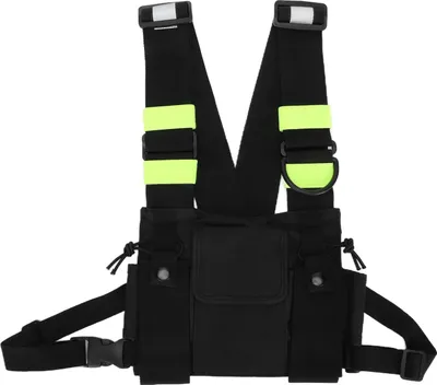 Produktbild von Walkie Talkie Chest Bag Zwei-Wege-Funk reflektierende Brustgeschirr für Kenwood für Motorola für Hytera