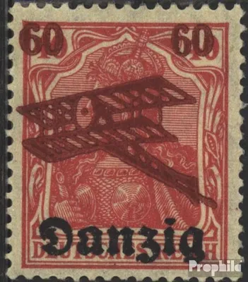 Produktbild von Briefmarken Danzig 1920 Mi 51 Gefälligkeitsentwertung gestempelt Flugpost