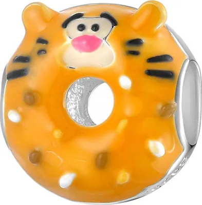 Image de Charm Pandora Donut Tigger en argent S925