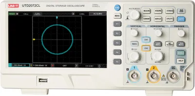 Zdjęcie produktu dla Oscyloskop UNI-T, UTD2072CL, 2 kanały, 70 MHz