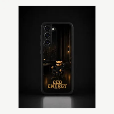 Productafbeelding van Samsung S23 Plus hoesje, telefoonhoesje, beschermhoesje, case met CEO-motief – LUNØIR ©
