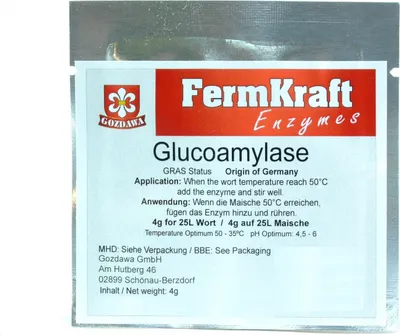 Produktbild von Glucoamylase 4g FERMKRAFT - Gluco-Amylase Enzyme