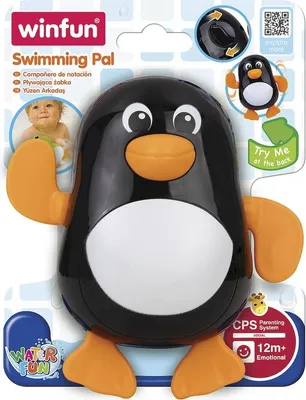 Produktbild von ANEK Aufzieh-Bade-Pinguin 007102