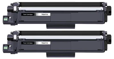 2er-Pack Toner Schwarz TN-243/TN-247 für Brother MFC-L3750CDW u. a.