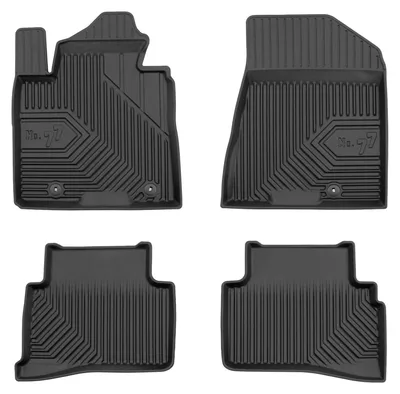 Productafbeelding van Rubberen automatten voor Hyundai Tucson III 2015-2020 (SUV) – 4-delig, zwart, op maat