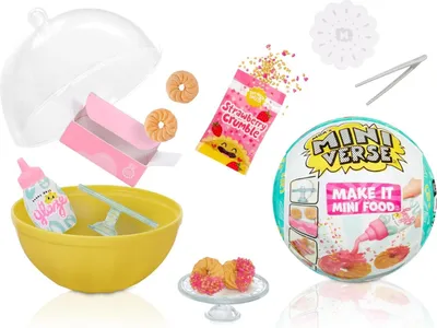 Produktbild von Miniverse Make It Mini Foods: Cafe Series 3B, 8 Jahr(e), Mehrfarbig, Kunststoff, Harz