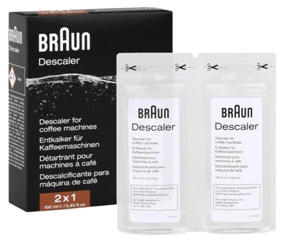 Produktbild von De’Longhi BRSC 003, 2 Stück(e), 105 mm, 38 mm, 128 mm, 253 g, Sichtverpackung