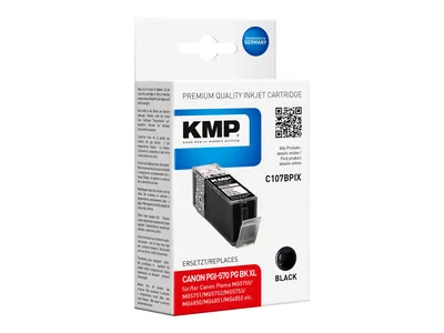 Immagine prodotto di KMP C107BPIX - 22 ml - Alta resa - Nero