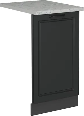 Obrázok produktu pre Predný panel umývačky riadu Vicco R-Line Antracitový vidiecky dom 45 cm s pracovnou doskou, Model 55031