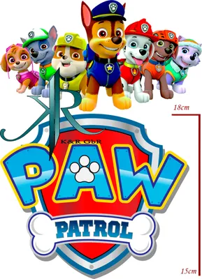 Produktbild von Paw patrol Tortenaufleger,Geburtstag,Tortendeko