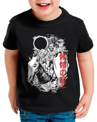 Produktbild von BaumwolleCloud Legendary Knight Kinder T-Shirt anime manga berserk cosplay