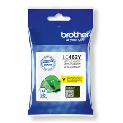 Zdjęcie produktu dla Brother LC462Y, Standardowa wydajno, ty, 1 szt., 550 stron(y), Jednopak