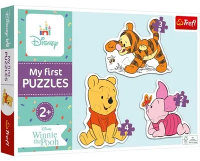 Immagine prodotto di TREFL Puzzle per bambini Medvek P 3in1 ( 2,3,4 punti)