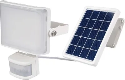 Produktbild von MeLiTec LED Solar Wandstrahler SO39 mit Bewegungsmelder, weiß