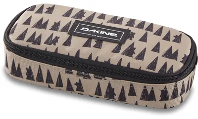 Produktbild von DAKINE School Case, Weiches Federmäppchen, Schwarz, Braun, Muster, Reißverschluss, Uni, 220 mm
