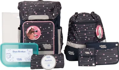 Produktbild von School Mood Rebel Air Ella Pony Schulrucksack Set 8tlg.
