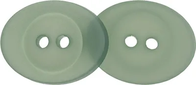 Immagine prodotto di Bottone - set di 6 - 16x18 mm - Verde