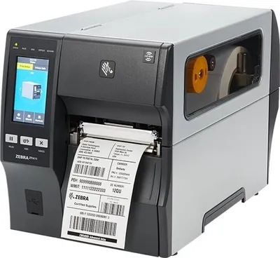 Produktbild von Zebra ZT411 - Direkt Wärme/Wärmeübertragung - POS-Drucker - 300 x 300 DPI - 2,4 ips - 0.058 - 0.25 µm - 10,4 cm