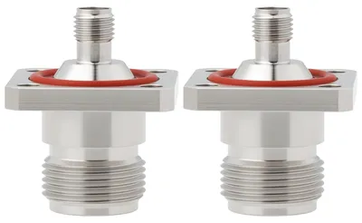 Immagine prodotto di Adattatore per cavo coassiale, connettore SMA a connettore N femmina, 50 Ohm