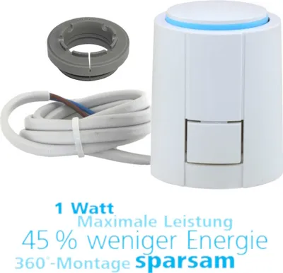 Produktbild von Thermoantrieb 230V NC mit VA26, Ersatz für Giacomini 230V NC