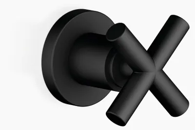 Produktbild von Dornbracht Unterputzventil  rechts schließend Tara. 3/4' schwarz matt 36608892-33, 36608892-33