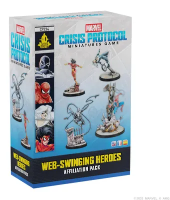 Produktbild von Marvel Crisis Protocol Web-Swinging Heroes - Spiel-Zubehör - EN/ES/FR