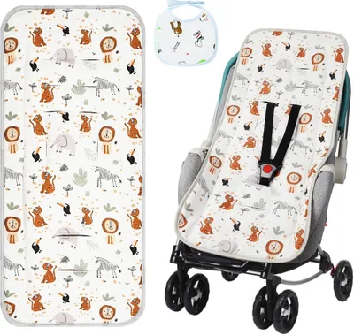 Produktbild von Kinderwagenmatte, wendbar, Baumwolle, für Kinderwagen