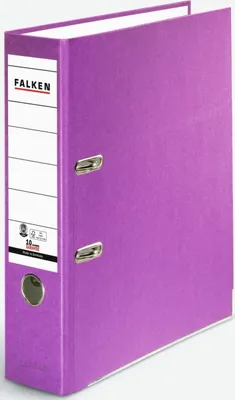 Produktbild von Ordner Recycolor A4 80mm violett Packung mit 20 Stück