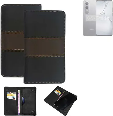 Produktbild von K-S-Trade Hülle Handyhülle kompatibel mit Oppo K12x Schutzhülle Walletcase Bookstyle Tasche Schutz Case Handytasche Wallet Cover Kunstleder