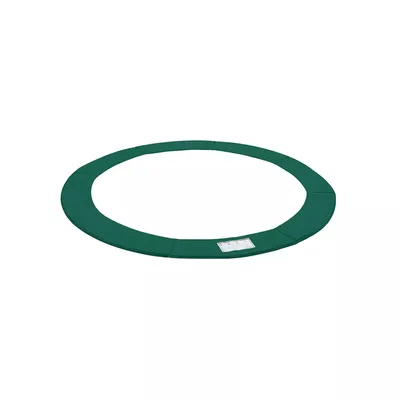 Image de In And OutdoorMatch Couverture de rebord de trampoline Vert Katheryne - 366cm - Coussin de protection - Protection de ressort
