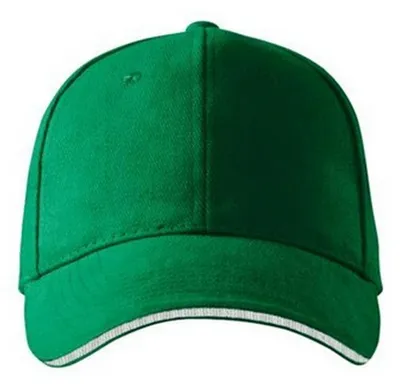 Produktbild von Malfini - Baseball-Mütze, Sandwichschirm PP8823 (Einheitsgröße) (Grün)