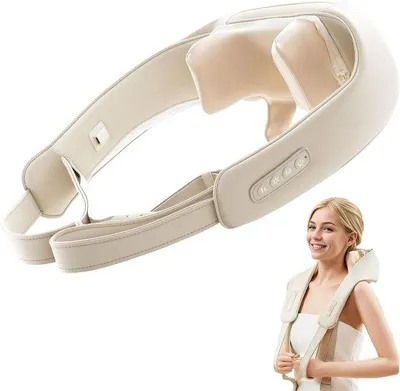 Imagen del producto de Masajeador Shiatsu con función de calor para cuello, hombros, espalda, piernas y pies