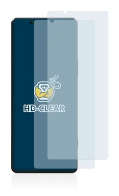 Produktbild von 2x Für Sony Xperia 5 IV Schutzfolie BROTECT Displayschutz Display Schutz Folie Klar Transparent