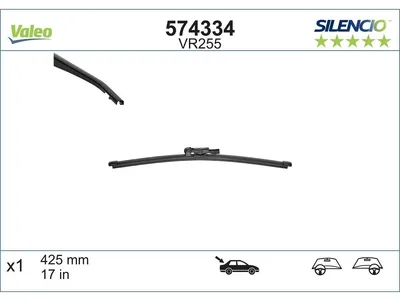 Obrázok produktu pre wycieraczka VM255 425 1 szt OE XTRM SILENCIO tył SPRINTER 6/06-