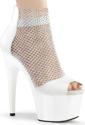 Produktbild von ADORE-765RM Damen Sandale von Pleaser, Weiß  , EU 42, US 12