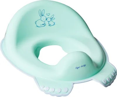 Produktbild von Tega Baby Rutschfester WC-Sitz Bunnies grün