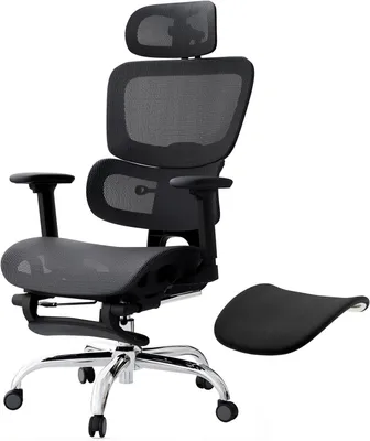 Immagine prodotto di Sedia da ufficio - Sedia ergonomica - Sedia per ufficio - Sedia da gaming - Sedia per computer - Design completamente in mesh