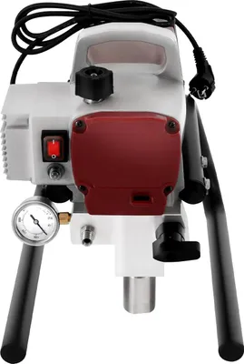 Obrázok produktu pre Airless striekacie zariadenie na farby – Elektrická striekacia pištoľ na farby – 1800 W – Nastaviteľný tlak – 1,8 l/min – EU zástrčka – Stena a strop – Červená