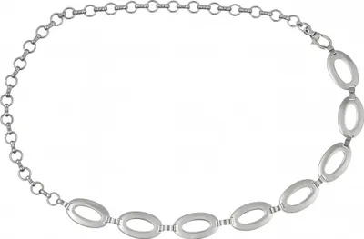 Produktbild von Kettengürtel Ovaly Kettengürtel in silber von collezione alessandro