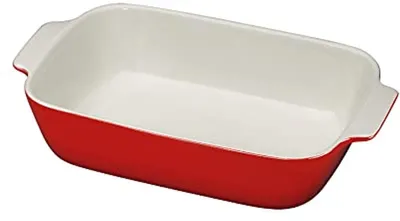 Auflaufform 30 cm Rot zum Kochen und Backen