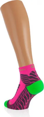 Produktbild von Under Pressure Sneakers Sportsocken mit Kompression 39-42 neonpink