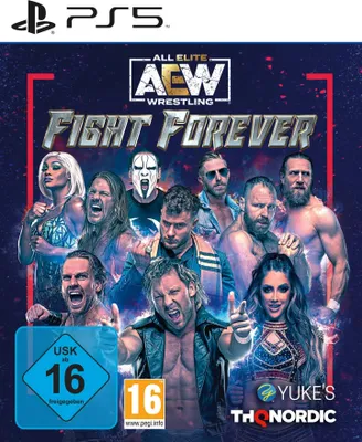 Produktbild von THQ Nordic AEW: Fight Forever - PS5-Spiel | Wrestling-Game