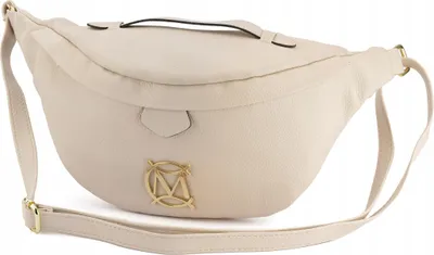 Immagine prodotto di Massimo Contti Borsa A Tracolla Da Donna Beige Con Cintura Con Logo
